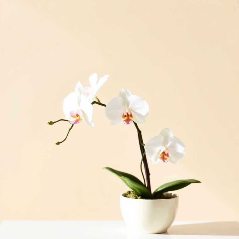 Orquídea Branca — Plantas ornamentais da Bella Casa Verde